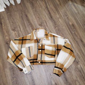 Timing cropped jacket